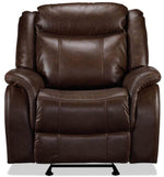 Scorpio Glider Recliner - Whiskey Brown