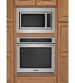Unbranded Fingerprint Resistant Stainless Steel Countertop Microwave Oven Trim Kit (27 inch.) - MK2167AZ