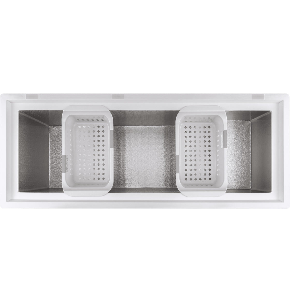 GE White Manual Defrost Chest Freezer (15.7 Cu. Ft.) - FCM16SLWW