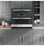 GE Profile Stainless Steel 30" Built-In Twin Flex Convection Wall Oven - PT9200SLSS