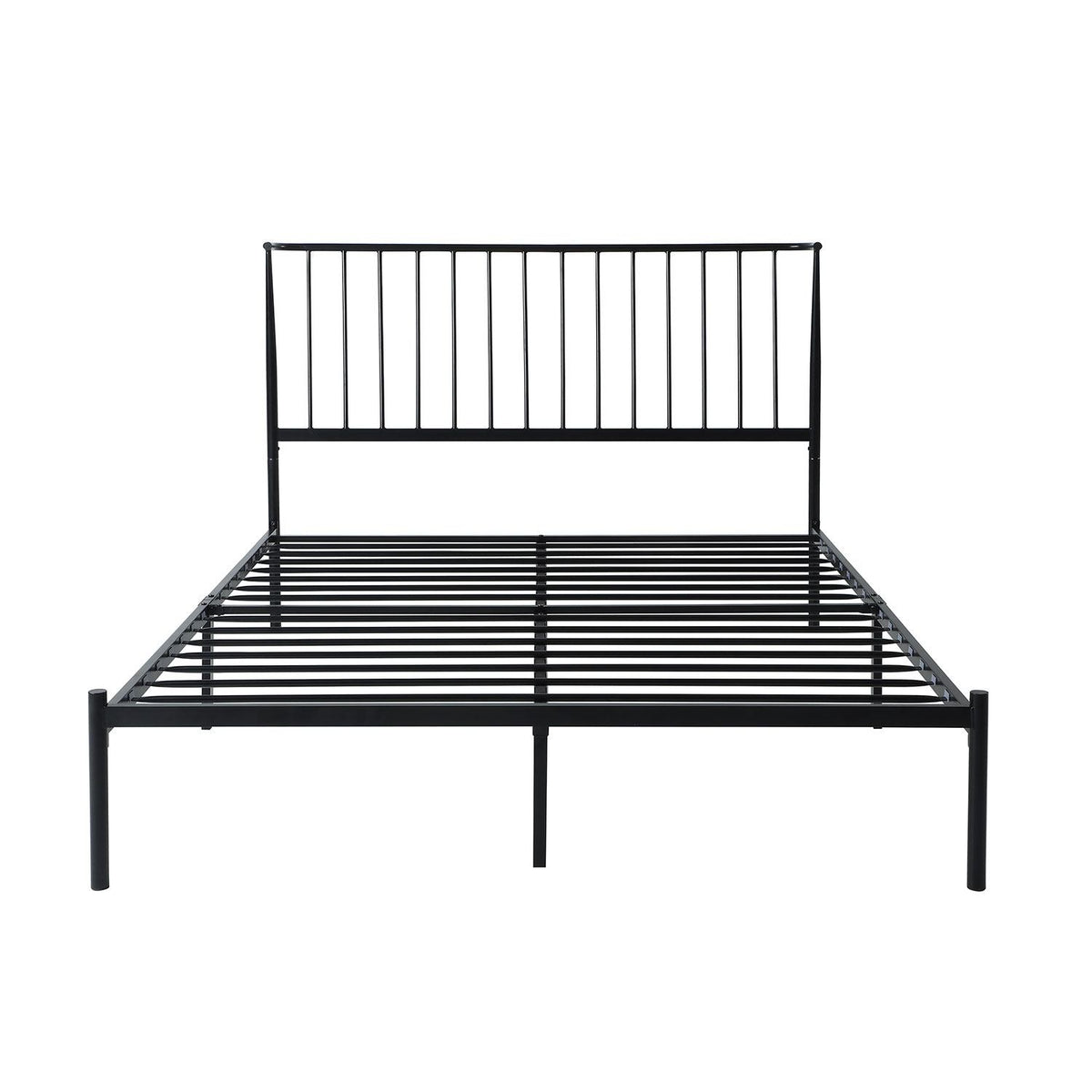 Augusta Queen Platform Bed - Black