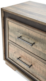 Orlando Night Table - Weathered Brown