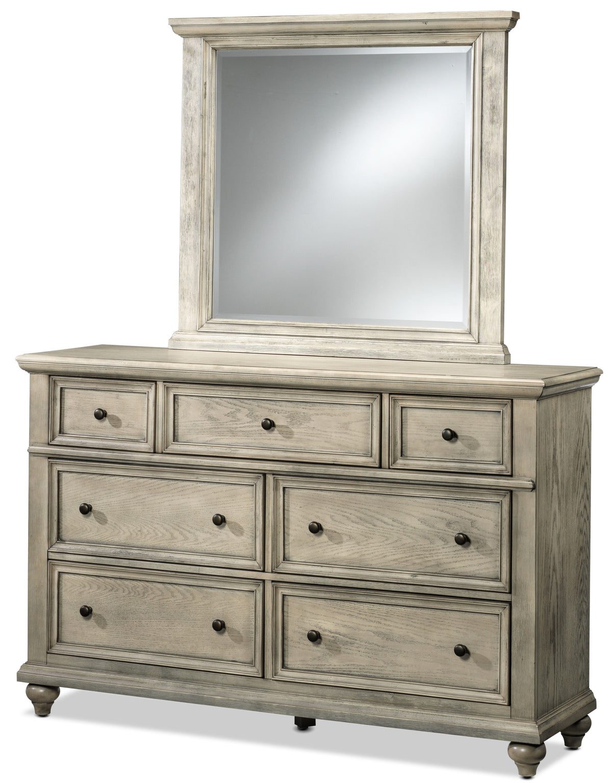 Emma 6-Piece King Bedroom Package - Oak