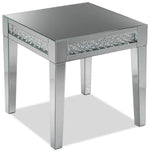 Aria Coffee Table and Two End Tables - Mirrored Glass