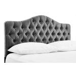 Lexa Twin Headboard - Dark Grey