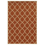 Calypso 4770D Lattice Indoor/Outdoor Area Rug (6'7" x 9'6")