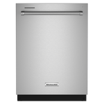 KitchenAid 24" PrintShield Stainless Dishwasher with Third Rack (39 dBA) - KDTE204KPS