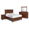 San Mateo 6-Piece Queen Storage Bedroom Package - Tuscan