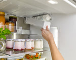 Bosch 800 Series 36" 20.5 Cu. Ft. Stainless Steel Counter-Depth 4-Door French Door Refrigerator with Rececssed Handle - B36CL80ENS