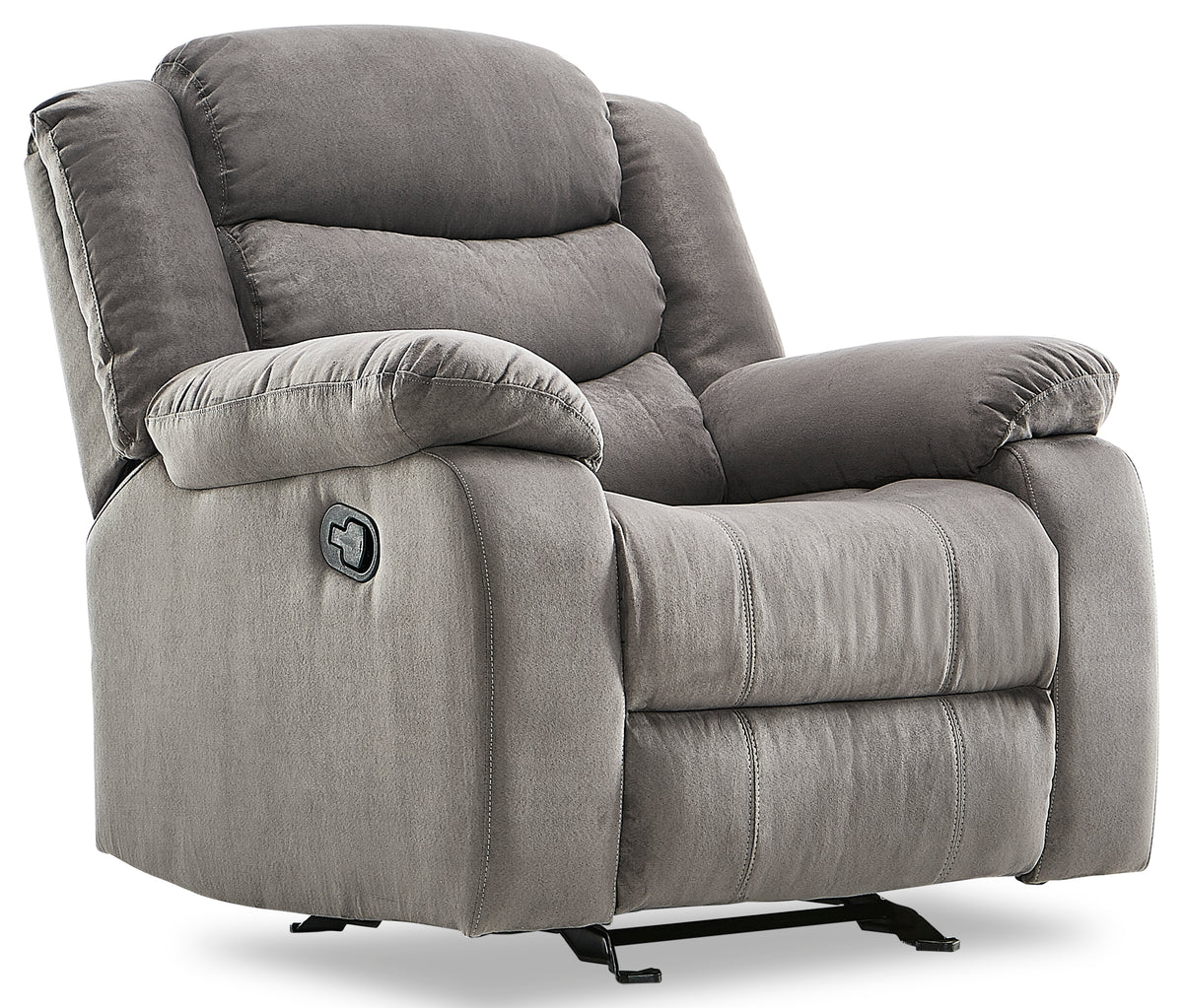 Earl Glider Recliner - Grey