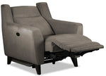 Lucas Power Recliner - Dark Grey