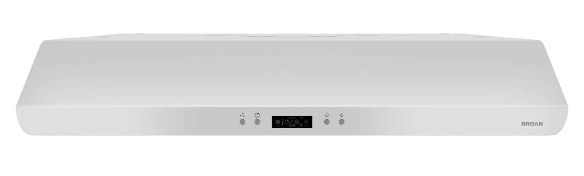 Broan White 30" 450 Max CFM Under-the-Cabinet Range Hood - BKDJ130WH