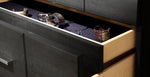 Seville 6-Drawer Chest - Charcoal