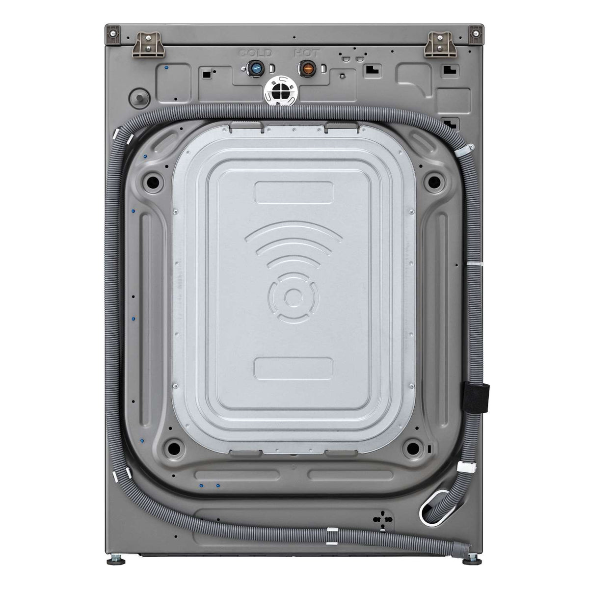 LG Graphite Steel 5.2 cu. ft. Front Load Washer with AI DD™ and LCD Knob - WM5500HVA
