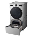 LG Graphite Steel 5.2 cu. ft. Front Load Washer with AI DD™ and LCD Knob - WM5500HVA