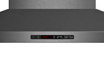 Bosch 800 Series 36" Pyramid Chimney 600 CFM Black Stainless - HCP86641UC