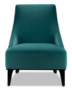 Maxine Slipper Chair - Aqua