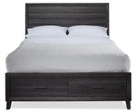 Miller 6-Piece Queen Storage Bedroom Package - Grey