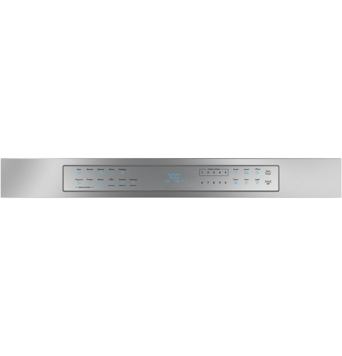 Haier Stainless Steel 300 CFM Smart Over-the-Range Microwave (1.6 Cu. Ft.) - QVM7167RNCSS