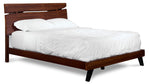 Camila 3-Piece Queen Bed - Rustic Brown