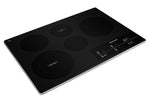 KitchenAid Stainless Steel 30" Electric Cooktop with 5 Elements and Touch-Activated Controls - KCES950KSS