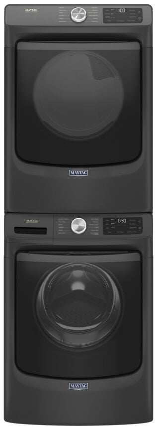 Maytag Volcano Black Front Load Washer with Extra Power and 16-Hr Fresh Hold® (5.5 cu. ft.) - MHW6630MBK