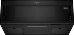 Whirlpool Black Over-the-Range Microwave and Hood Combination (1.1 Cu. Ft.) - YWML55011HB