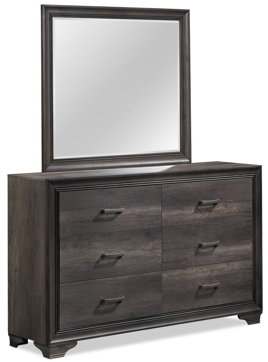 Sophie Mirror - Weathered Grey