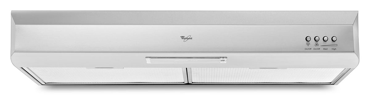 Whirlpool Stainless Steel 30" 300 CFM Range Hood - GXU7130DXS
