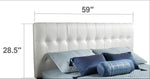 Moonlight Adjustable Full Headboard - White