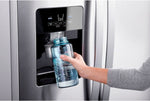 Whirlpool 35.88" 25 Cu. Ft. Stainless Steel Side-by-Side Refrigerator - WRS325SDHZ