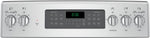 GE Stainless Steel Freestanding Electric Convection Double Oven Range (6.6 Cu. Ft.) - JCB865SJSS