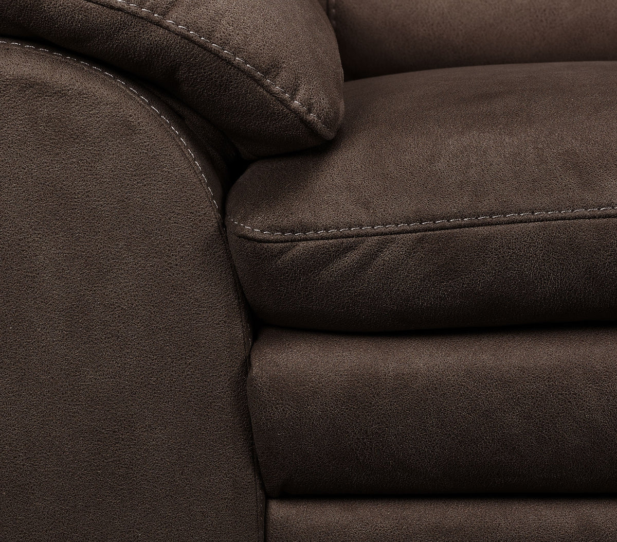 Kelleher Sofa and Loveseat Set - Walnut